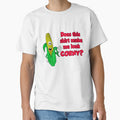 Does This Shirt Make Me Look Corny Corn Pun by jaycartoonist