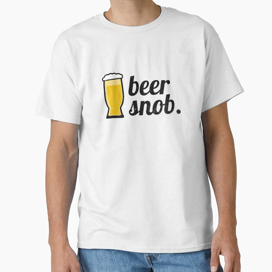 Beer Snob (with Beer Glass) by mooskdesign