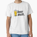 Beer Snob (with Beer Glass) by mooskdesign