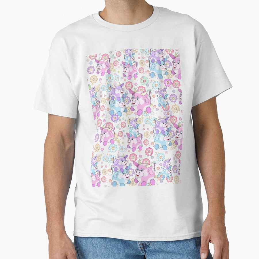 cartoon bubble cows pattern by BeingNow