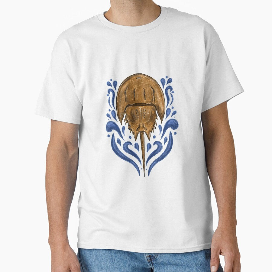 Blue Swirl Horseshoe Crab by abbyventure