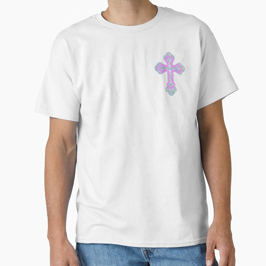Y2K Orthodox Cross Pink by Underthesunmoon