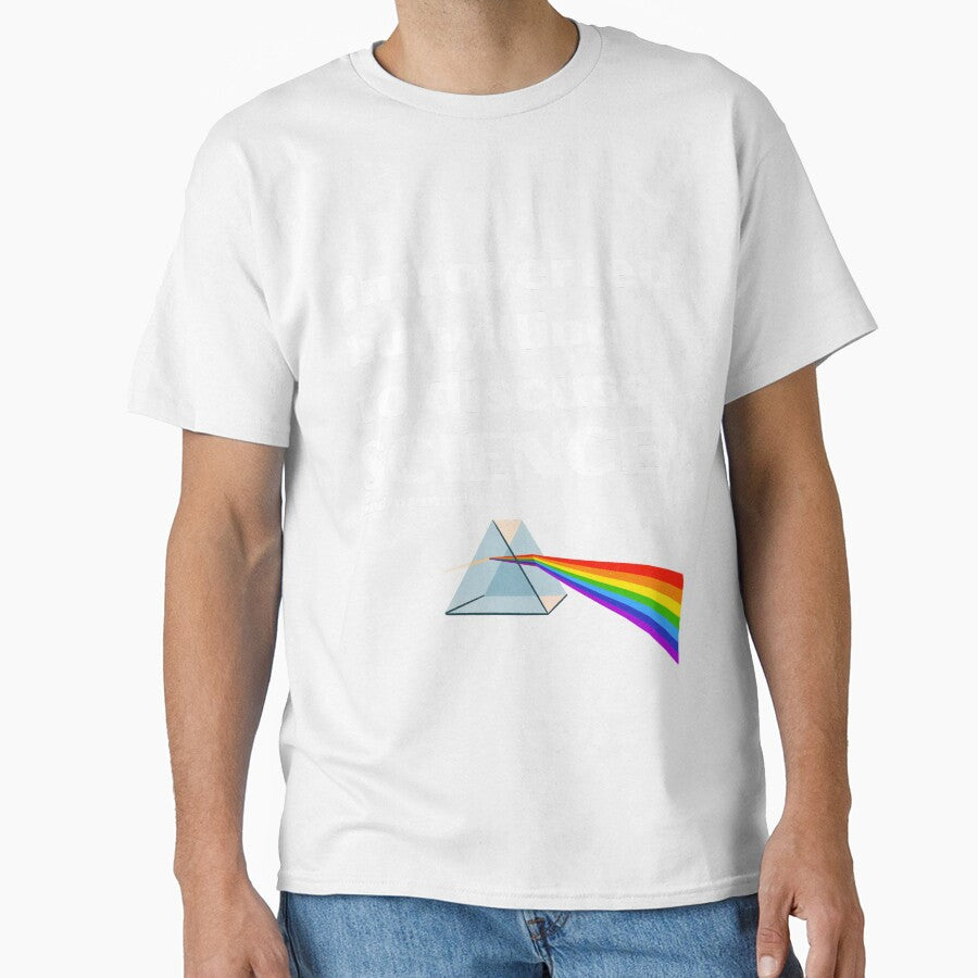 Introverted But Willing To Discuss Science (and/or music!) Funny Introvert Tshirt by OldSkullDesigns