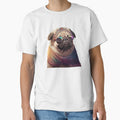 Hippie pug by AnimalArtPhotos