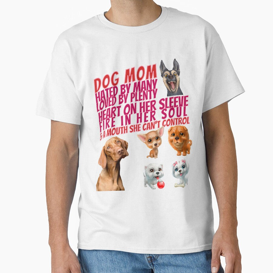 Dog Mom Hated by Many Loved by Plenty Puppy Doggy Dogies Puppies Furbabies by tengamerx