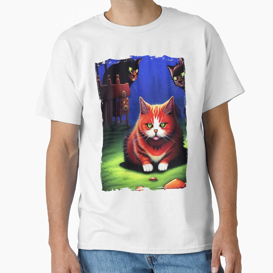 Sad Cat in Grunge 3 by GeminiDaydreamer