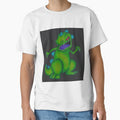 Reptar Rugrats Pencil Drawing Dinosaur T-Rex Nickelodeon by AbbysRadArt