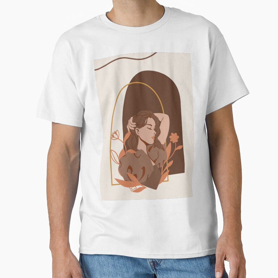 Boho Girl Art by Tshirtstory