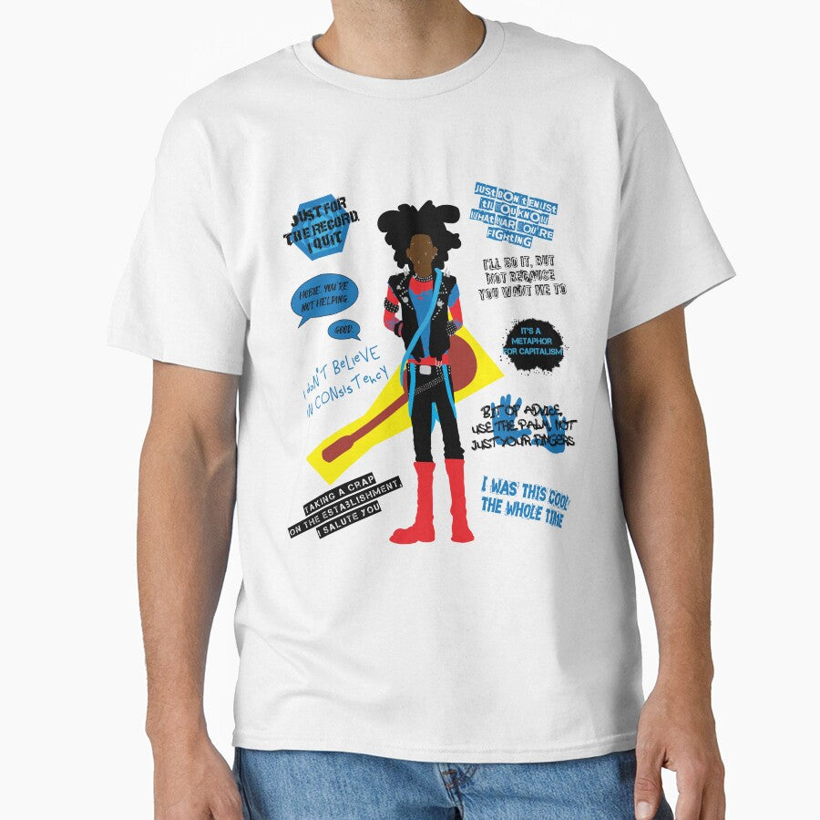 Spider-Punk Hobie Brown Quotes Minimalist by Kat-su