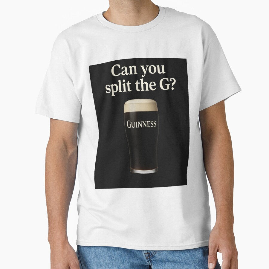 Can You Split the G? Guinness Pint Design by ViralByDesign