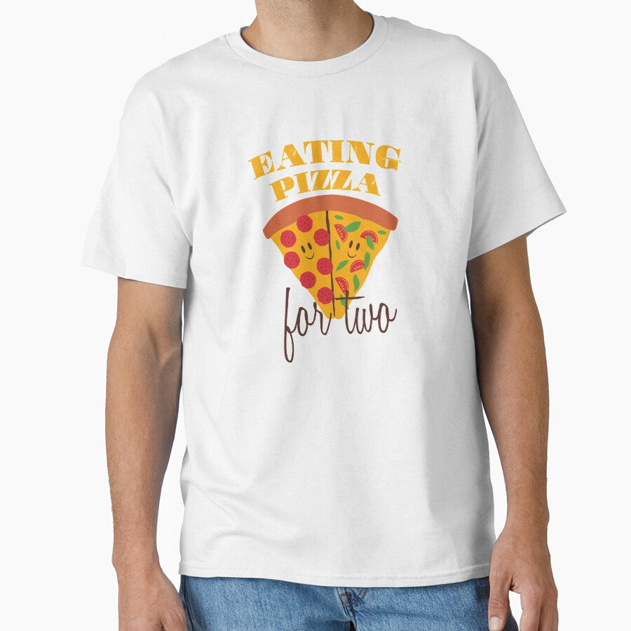 Eating Pizza for two - Funny Design by felixpauli