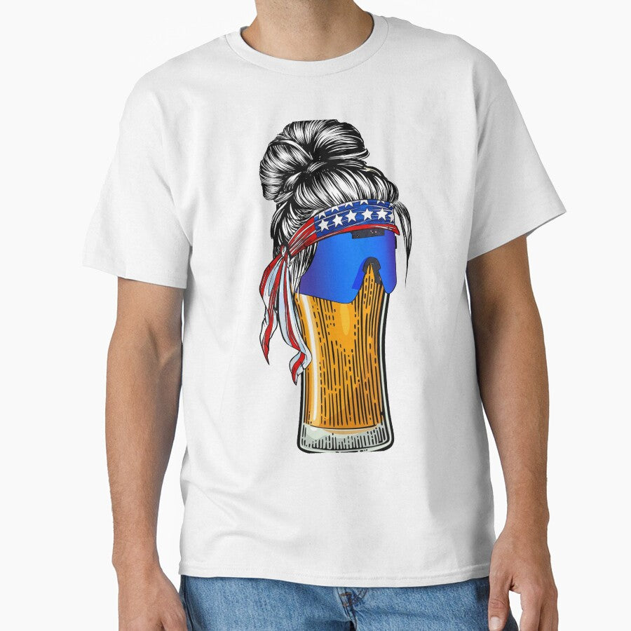 Bun Girl Beer Art  2VT by WaveOcean123