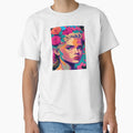 Girl and Flower Pop Art: Add a Modern Twist to Your Wall Décor #MODEL 1 by Thewallart