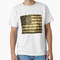 Old American Flag Grunge Cracked Wall by enhan
