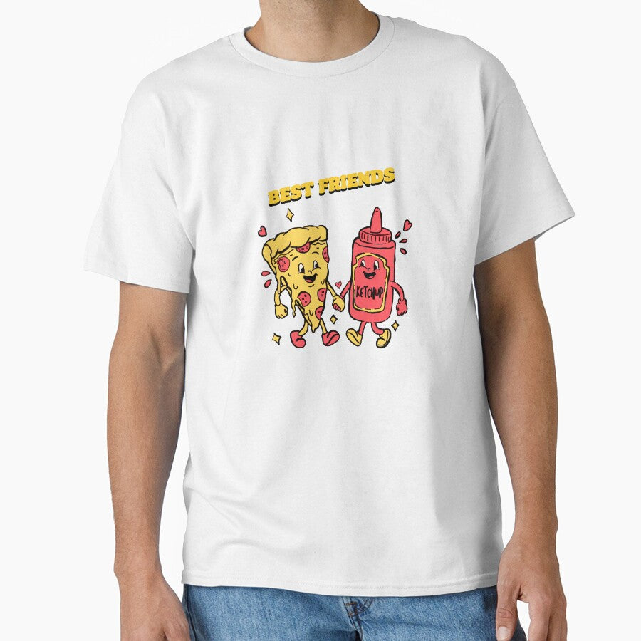 Pizza and Ketchup (Best Friends) by beboplab
