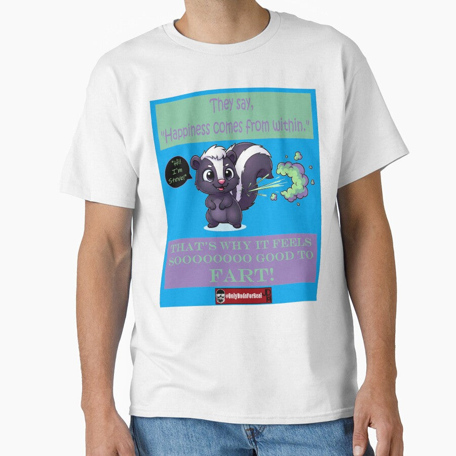 Farting Skunk (Blue) *More Colors Available in Collection by OnlyDadsForReal