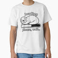 Minimalist Sloth Loading Please Wait | Funny Lazy Animal Design by LibbArt