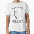 Butterfly Ribbon Spread The Hope Find A Cure Sleep Disorders Awareness by Tadmab