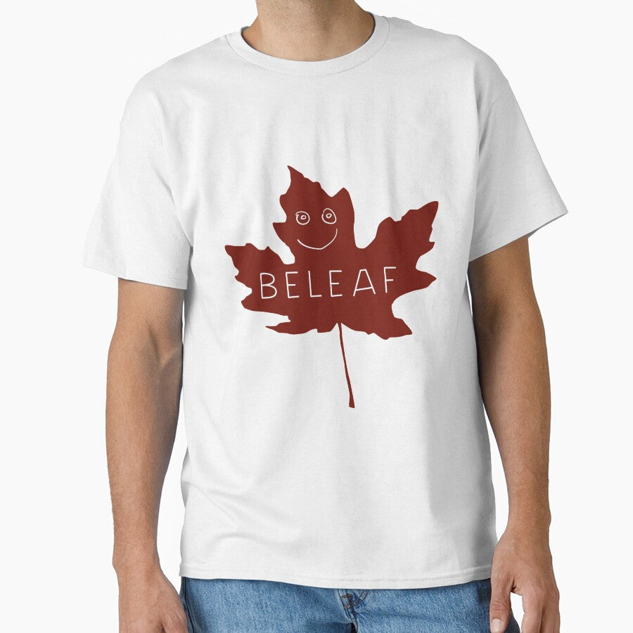 Funny Pun - Beleaf by MclaughlinGifts