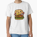 Egg and bacon burger Aussie Australian cute food by sianelliot