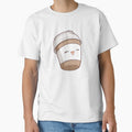 Cute kawaii coffee cup smiling by IKKawaii