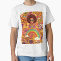Hippie Style from 60s-70s: Peace and Love Pattern by Arte Cartoon From TagTeam Group