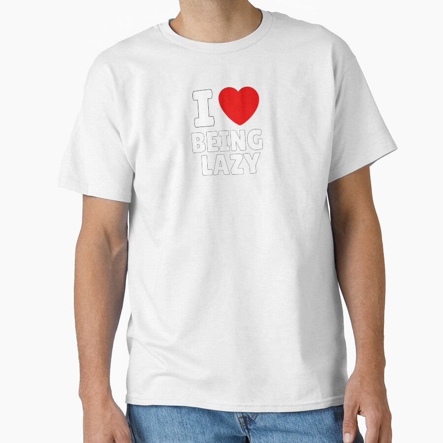 I Love Being Lazy by Itsheartshop