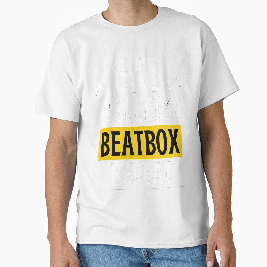 Eat Sleep Beatbox Repeat Funny Eat Sleep Beatbox Repeat Quotes by chetan786
