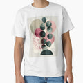Boho Eucalyptus Botanical Abstract Sage Green Pink Art by daila70