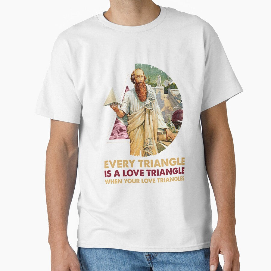 Fun Science & Math Nerdy Pythagoras Triangles Meme Quote Artistic Design by NomYen .