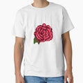 Pixel Art Rose by Percy Everett