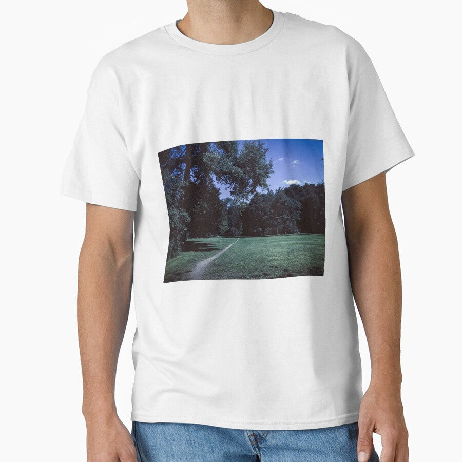 dazecore aesthetic trail landscape photography grunge vintage blue by sielexis