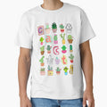 Cute Kawaii Cactus Print by Thehatinthecat