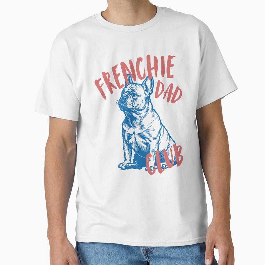 Frenchie Dad Club Dog Lover Funny Pet Dad Fathers Day by Artifyo