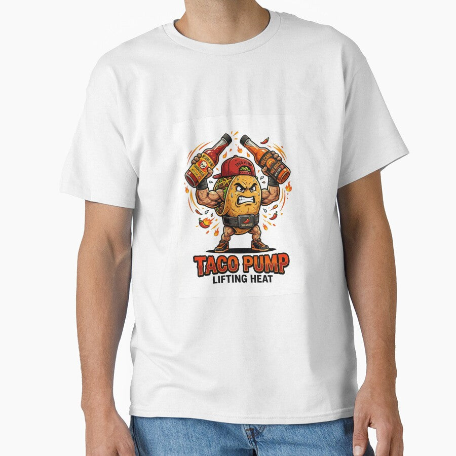 Taco Pump – Lifting Heat Funny Taco Design by ArtisticVlad