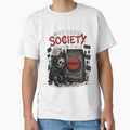 Why Does Society Feel Like It Has a Ban This Introvert Button? - Funny Social Anxiety Meme Design by LoneTide