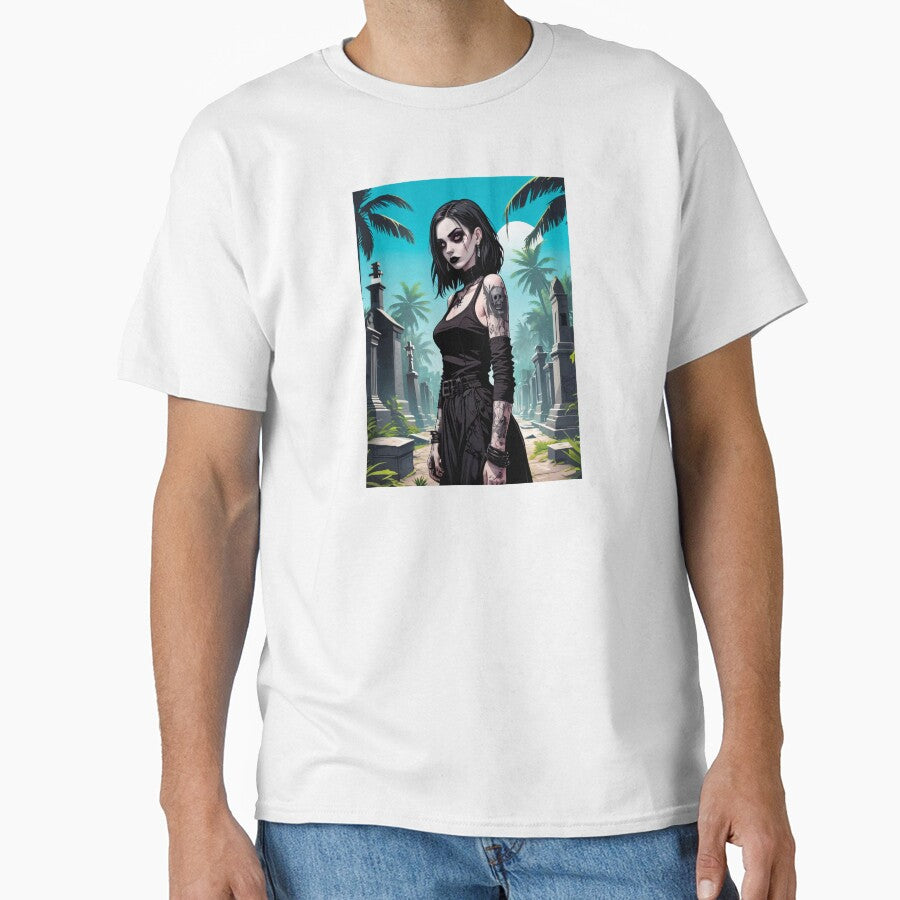 Pale Goth Girl Aesthetic - Summer Graveyard by MadnessEnvelope