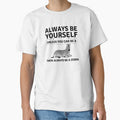 Funny Zebra Quote – Always Be Yourself Unless You Can Be a Zebra by mik lor