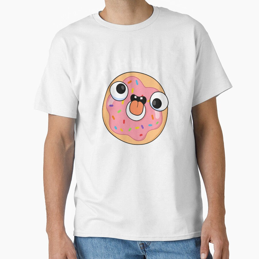 Duhh-nut Funny Silly Donut Pu(Dark BG) by punnybone