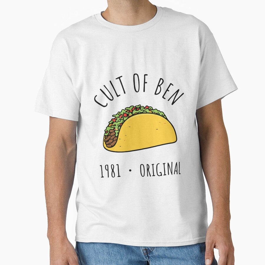 Cult of Ben Taco King Funny Taco Lover Birthday 1981 Personalized Gift by kiralynstration