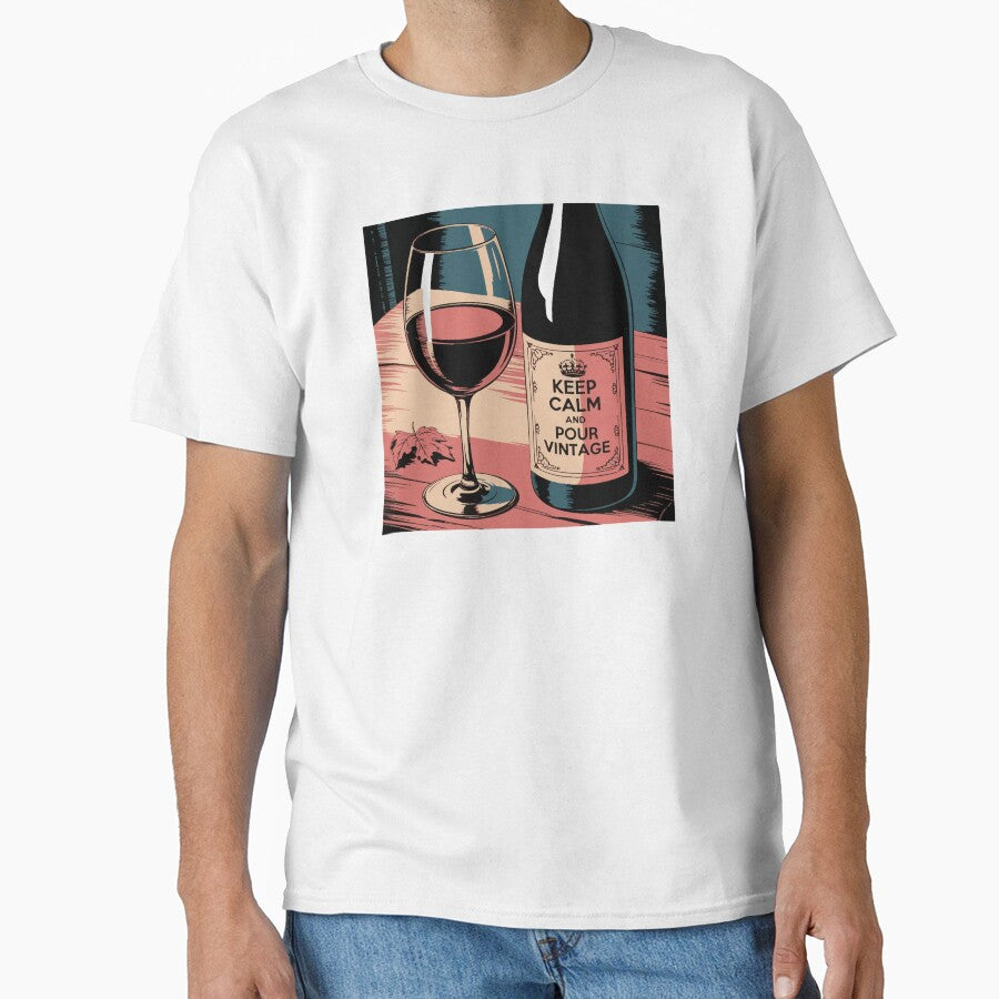 Keep Calm And Pour Vintage by WineandWear