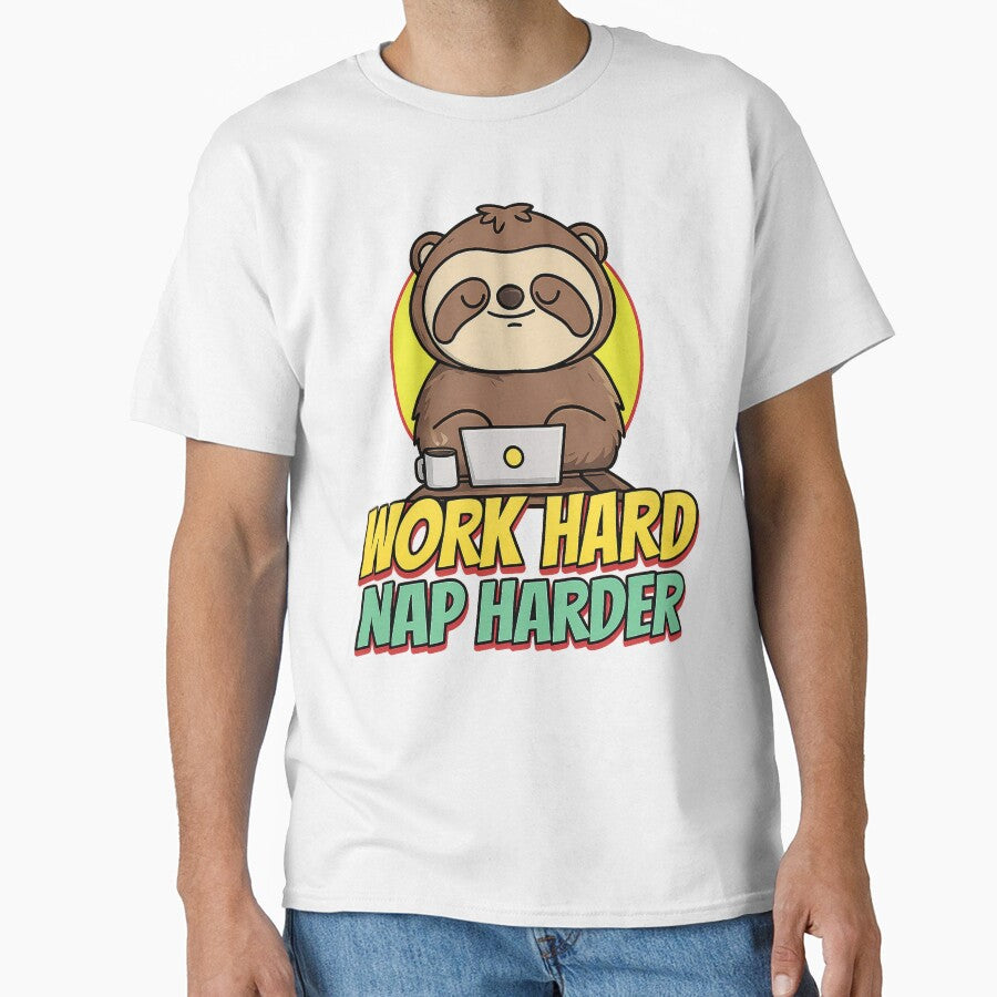 Work Hard Nap Harder by ThanujaDresmart