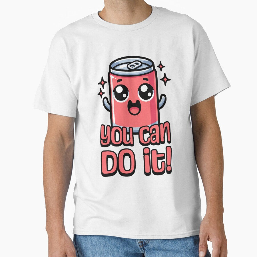 You Can Do It! Cute Soda Can Pun by PMCreative