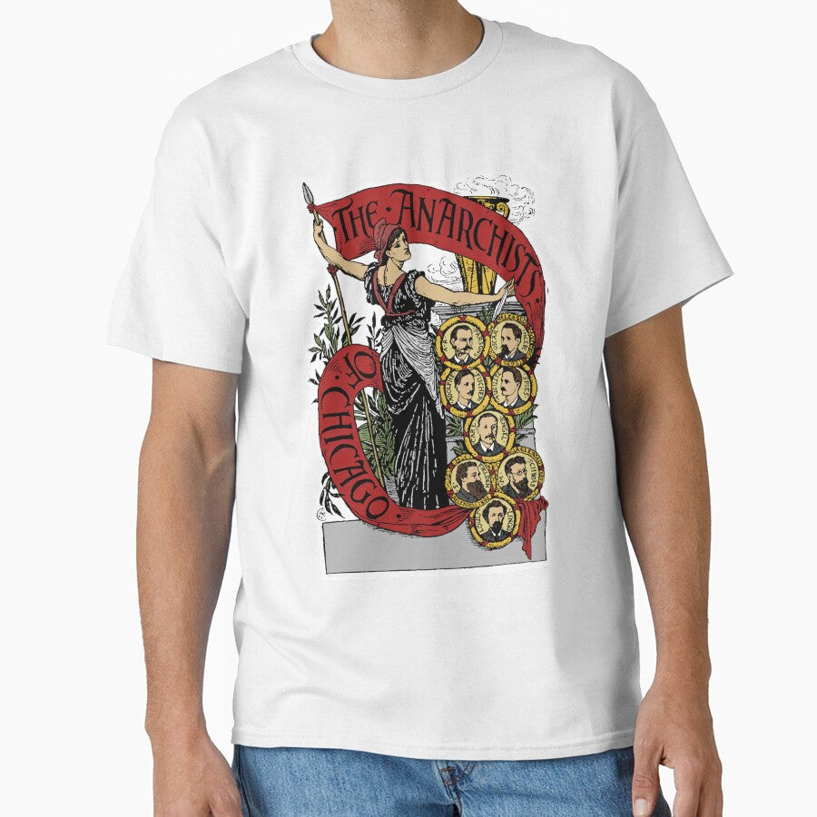Vintage Anarchists of Chicago Historical by TeeARTHY