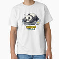 Working Hard Funny Sleeping Panda Office Meme by the-dovlat