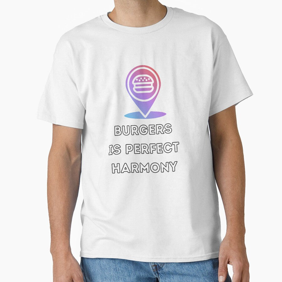 Burgers is perfect Harmony stickers by MaravDazzous