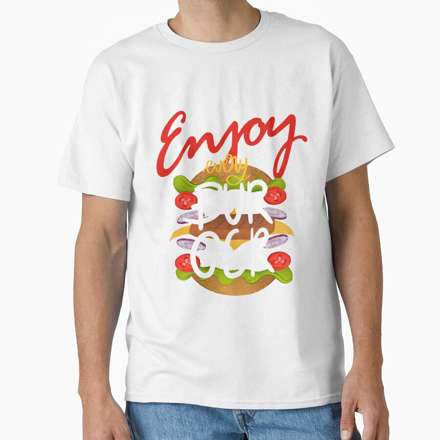 Enjoy Every Burger | Big cheese burger by Mixture-DESIGN
