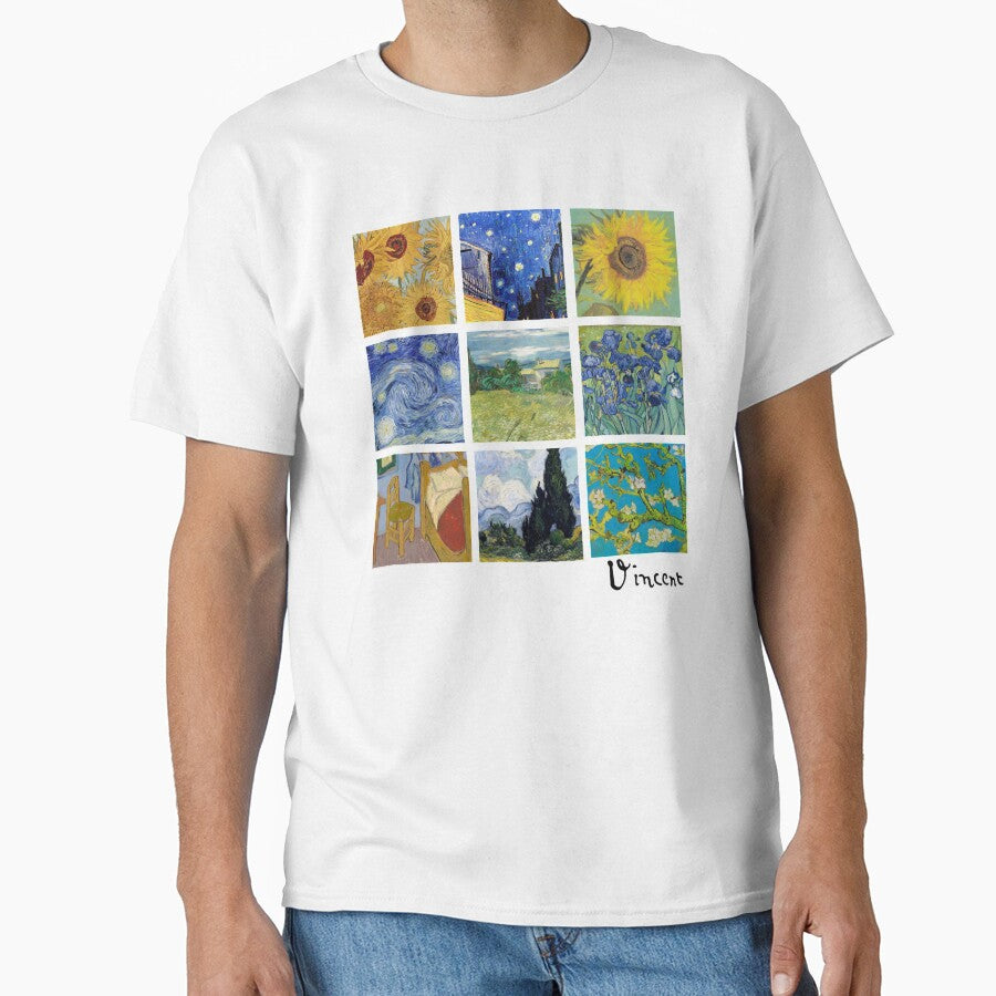Van Gogh Collage Art Gift by Travel-Art-Love