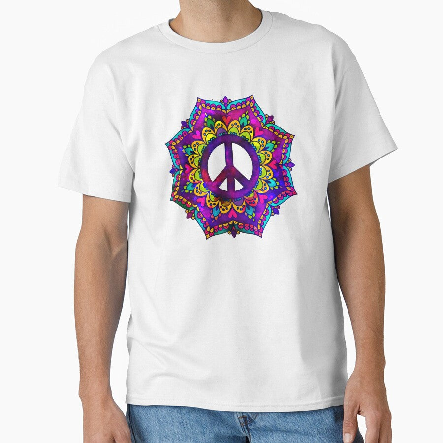 Flower Peace Mandala - 45b by serenaking
