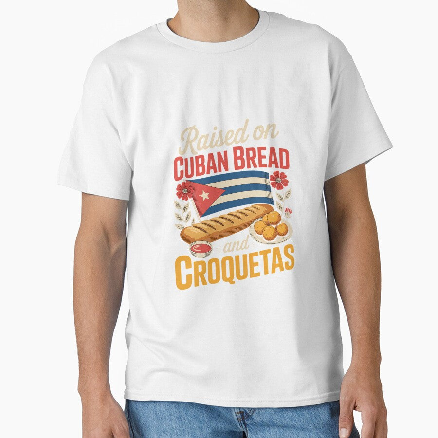 Raised On Cuban Bread and Croquetas Cuban Foodie Bread Lover by IhanVaanMaArt